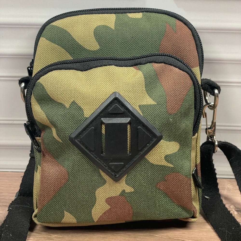 Treefort Lifestyles Camouflage Forager Bag Zip Pouch Crossbody Utility Bag